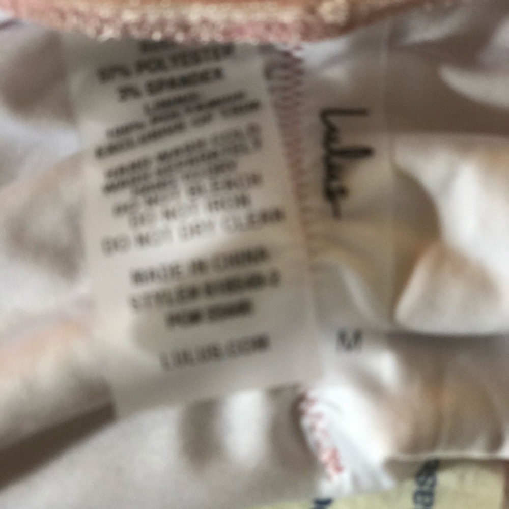Lulus Two-Piece Velvet Rose Bikini M - Picture 4 of 4